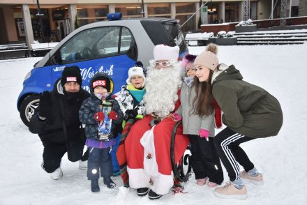 Mikołaj odwiedził wiślańskie doliny